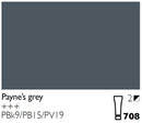 Cobra Artist Water Mixable Oil Colour - 708 - Payne's Grey 40ml