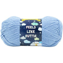 Lion Brand Feels Like Butta Yarn - Periwinkle 100g