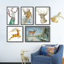 Poppy Crafts Cross-Stitch Kit 63 - The Deery in the Forest*