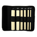 Beadalon Artistic Wire Wood Mandrel Set 5.5" 6 pack 1/4"-1"