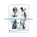 Katzelkraft Rubber Stamp A5 - Les Bandelettes*