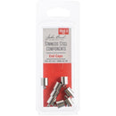 John Bead - Stainless Steel End Cap 8 pack 10 x 6.5mm*