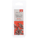 John Bead Stainless Steel Barpin 10 pack - 14mm