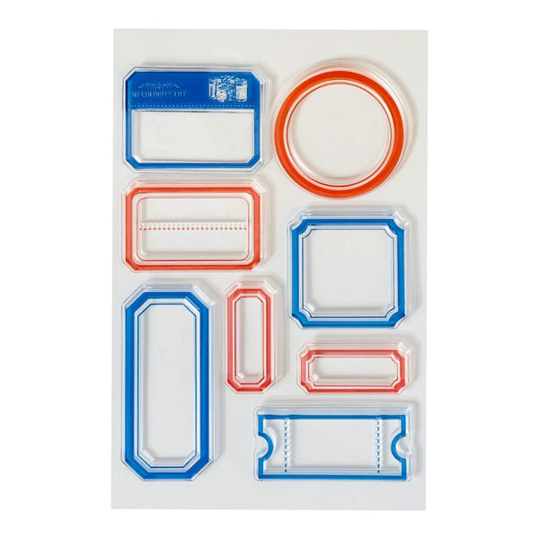 Poppy Crafts Stamps 27 - Jar Labels 4.5"x6.5"