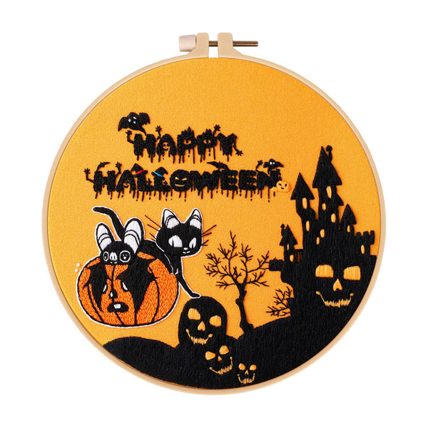 Poppy Crafts Embroidery Kit #28 - Halloween Collection - Dark Nights*