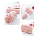 Poppy Crafts Smooth Like Velvet Yarn 100g - Light Grey