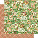 Graphic 45 - Joy To The World Double-Sided Cardstock 12 inch X12 inch - Angels Sing*