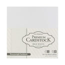 Core'dinations Value Pack Cardstock 12"X12" 80lb 20/Pkg - White Canvas