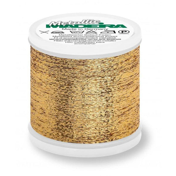 Madeira Metallic Thread 200m - Medium Gold