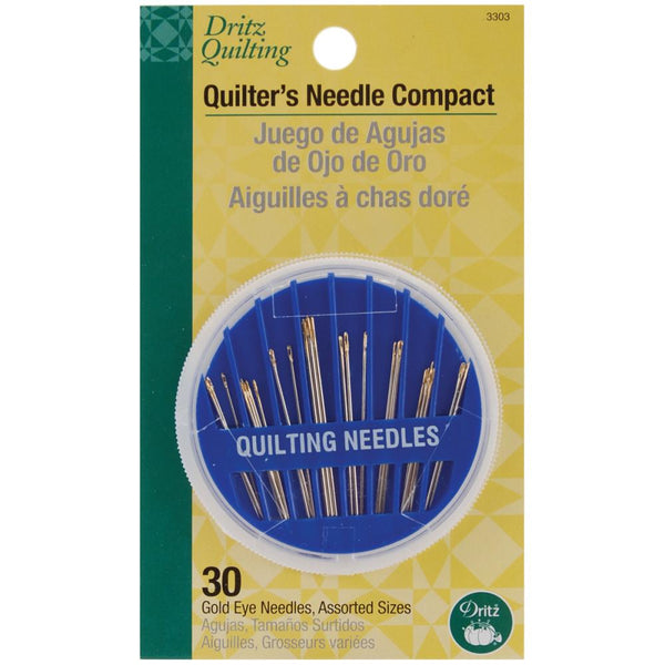 Dritz - Quilting Needle Compact 30 pack Assorted