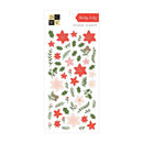 DCWV Christmas Stickers 10 Sheets - Holly Jolly, W/Gold Foil*