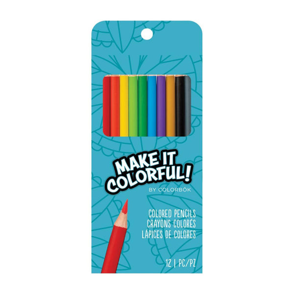 Colorbok Make It Colorful! Coloured Pencils 12 Pack*
