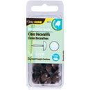 Dritz Home Decorative Nails 7/16" 24 pack - Brown Smooth Head*