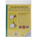 Dritz Quilting - Non-Slip Vinyl Template Sheets 6 pack 8.5in x 11in*