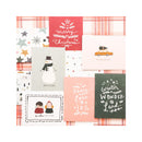 Crate Paper A2 Cards W/Envelopes (4.375"X5.75") 40/Box - Snowflake*