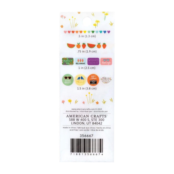American Crafts Amy Tan, Picnic In The Park - Sticker Rolls*
