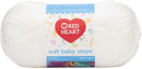 Red Heart Soft Baby Steps Yarn - White 142g