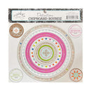 Junkitz - 6"x5" Destination Chipboard Rounds 2 pack