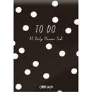 Carpe Diem Daily Planner Pad A5 60 pack - Black*