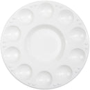 Cousin Round Plastic Palette 7" - White