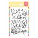 Waffle Flower Crafts Clear Stamps 4in x 6in - Happy Gnomes*