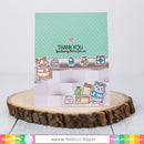 Waffle Flower Crafts Clear Stamps 3in x 4in - Frontline Heroes 3*