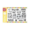 Waffle Flower Crafts Clear Stamps 3in x 4in - Frontline Helpers*