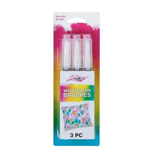 Tulip Tie-Dye Watercolour Brushes 3pack