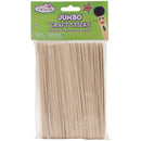 Jumbo Craft Sticks Natural 6" 50/Pkg*