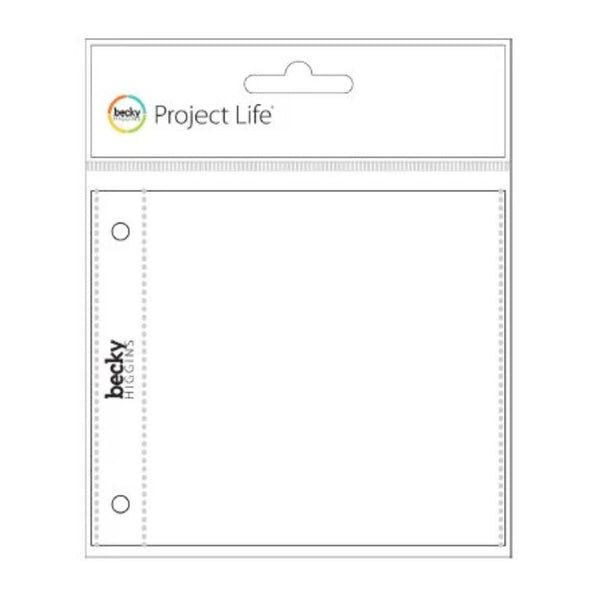 Project Life Photo Pocket Pages 4X4 10 pack Full Page