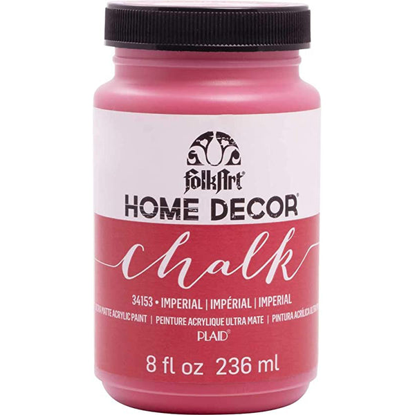 FolkArt Home Decor Chalk Paint 8oz - Imperial