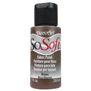 DecoArt - SoSoft Fabric Acrylic Paint 2oz - Brown