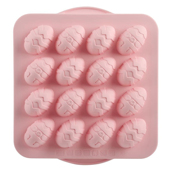 Trudeau Silicone Cupcake Pan - Pink Egg*