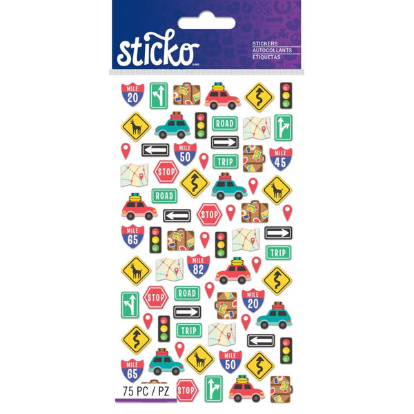 Sticko Stickers - Mini Beach Travel Icons