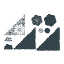 The Paper Boutique Floral Blooms Corner Collection Die Set 9 Pack - Hope Blooms*