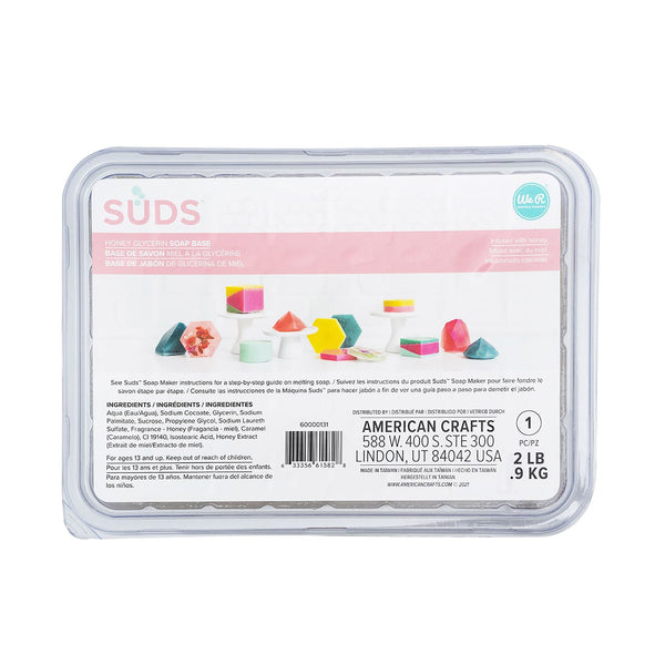 SUDS Soap Maker Base 2lbs - Honey*