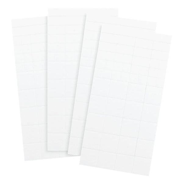 Sticky Thumb Dimensional Adhesive Foam 272 pack - White Tabs, Square