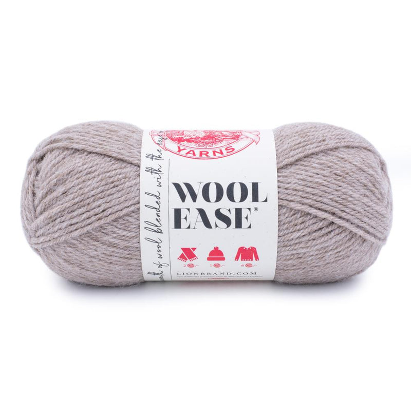 Lion Brand Wool-Ease Yarn - Oatmeal