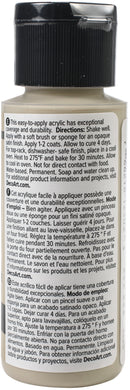 DecoArt Glass Paint 2oz - Beige