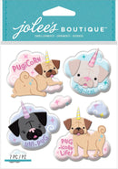 PUGICORN -JOLEES BTQ EMBELSHMT*
