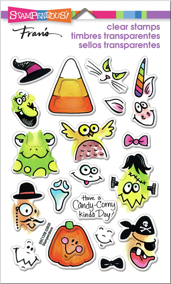 Stampendous Perfectly Clear Stamps - Corny Candy