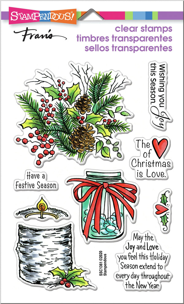 Stampendous Perfectly Clear Stamps - Festive Season