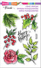 Stampendous Perfectly Clear Stamps Leafy Holiday*