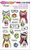 Stampendous Perfectly Clear Stamps - Thankful Kitty*