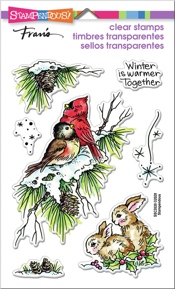 Stampendous Perfectly Clear Stamps Birds & Bunnies