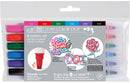 Kuretake ZIG Clean Colour Dot Dual-Tip Markers 6/pkg*