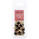 John Bead Sweet & Petite Charms - Crown Black, 11x12mm 10 pack*