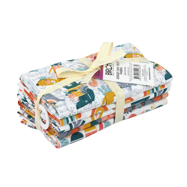 Birch Creative Fabric Fat Quarter - Doggy Day Out*