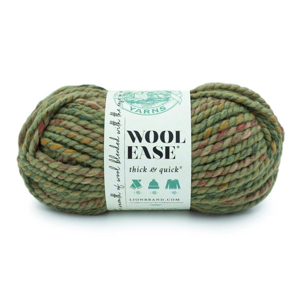 Lion Brand Wool-Ease Thick & Quick Yarn - Marsh