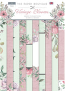 The Paper Boutique Insert Collection A4 40 Pack - Vintage Blooms, 10 Designs*